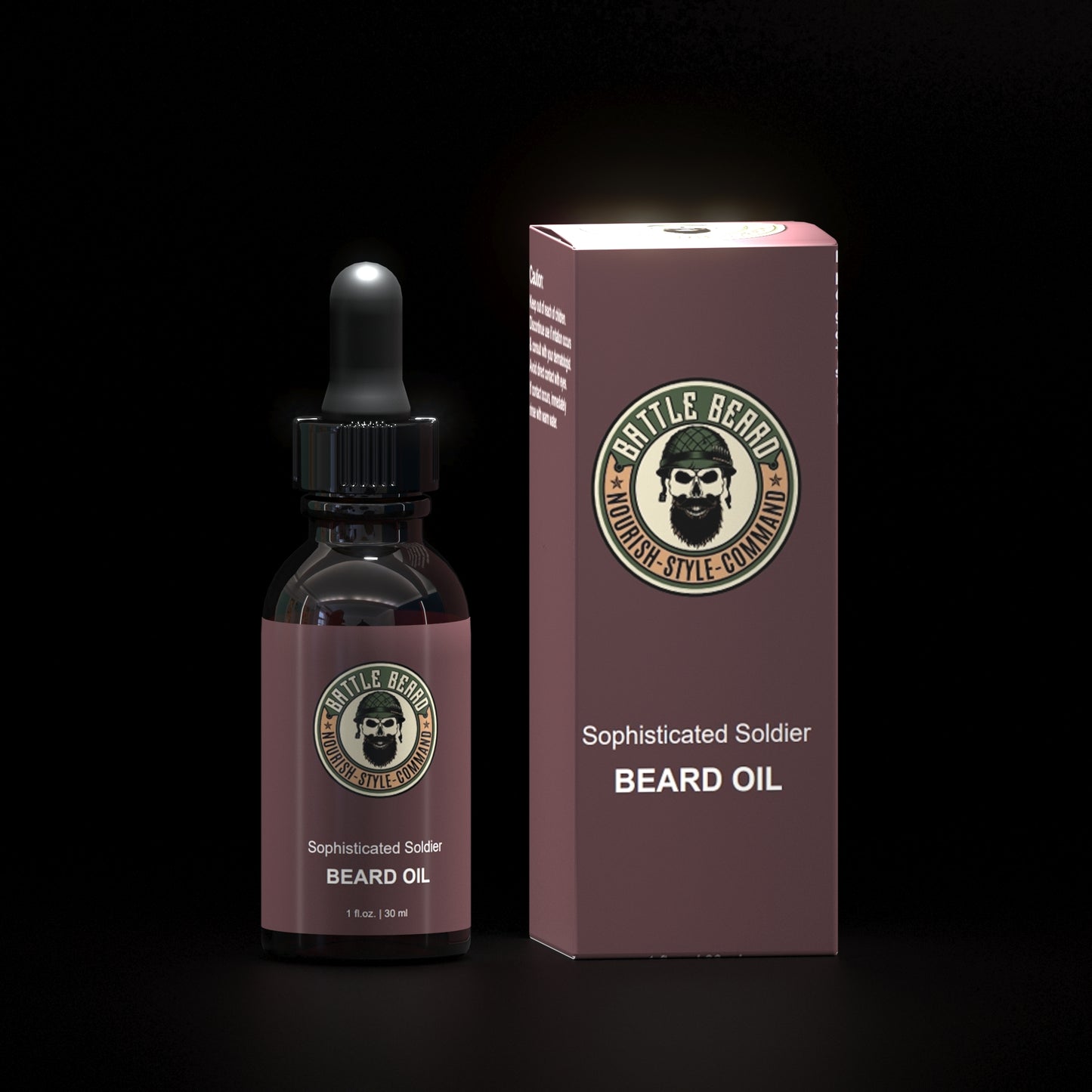 Sophisticated Soldier Beard Oil
