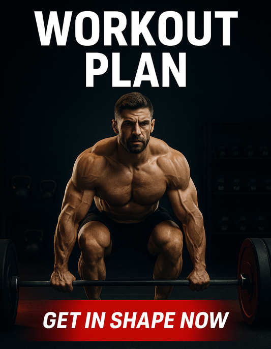 Muscle Building Workout Plan PDF | Digital Download